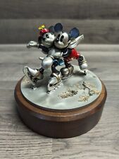 Disney Chilmark Sweethearts Mickey Mice on Ice Limited Edition Pewter #32 picture