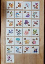 【Complete 】Pokemon Cafe Pan Pok Mix Deco Character Sticker Charizard Gengar picture