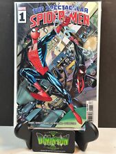 THE SPECTACULAR SPIDER-MEN #1 COVER A 2024 MARVEL COMICS NM MILES & PETER PARKER picture