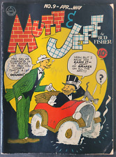 MUTT & JEFF #9 (1943) GAINLEE PUBLISHING DC COMICS BUD FISHER GOLDEN AGE HUMOR picture