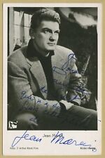 Jean Marais (1913-1998) - French actor & artist - Nice signed photo - 1965 - COA picture
