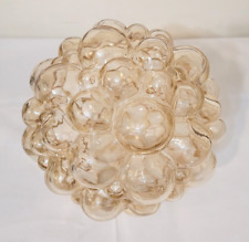 Mid Century Helena Tynell Limburg Bubble Hanging Light Lamp MCM Antique Glass picture