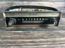 CLASSIC   Hitachi TM-816U car radio, Portable pull out  12v, /6v,  Tested picture