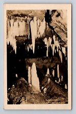 West Liberty OH-Ohio, Ohio Caverns, Antique Vintage Souvenir Postcard picture