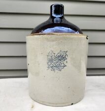 Vintage Western Stoneware Co. Monmouth Gallon Brown Crock Jug 11
