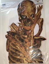Beistle Jointed Skeleton Cut Out Creepy 6 Ft Halloween Skeleton Life Size picture