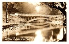U.S. 40 Fifteen Mile Creek Bridge Maryland MD RPPC Vintage Postcard-L2-323 picture