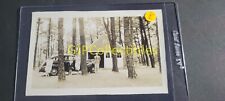 IGG VINTAGE PHOTOGRAPH Spencer Lionel Adams VINTAGE CAR AND FAMILY GARAGE picture
