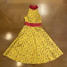 New Disney Parks Dress Shop Summertime FLAMINGO Women’s Halter Dress XS XSmall picture