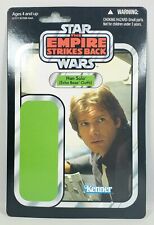 Star Wars ESB HAN SOLO CARD BACK | Kenner Hasbro 2010 Promo Vintage Collection  picture