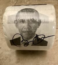 President Barack Obama Autographed Toilet Paper Roll picture