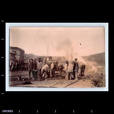 Vintage Photo MEN GOLD MINERS MINING OPERATION picture