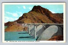 AZ-Arizona, Coolidge Dam, Antique, Vintage Souvenir Postcard picture