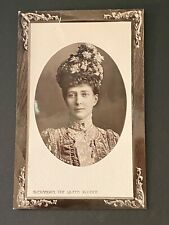 Alexandra, Queen Mother Rotary Real Photographic Opalette Vintage postcard picture