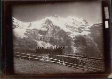 Adolphe Braun, Switzerland, La Jungfrau, view taken from the Wengernalp, ca.1860, vintage picture