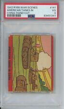 1942 M&P R168 War Scenes 34 Cards 2 Graded PSA 3 and 2 picture