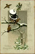 Latvia 1912 New Year Postcard picture