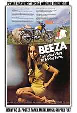 11x17 POSTER - 1969 BSA 441cc Victor Special Beeza the Bold Way to Make Time picture