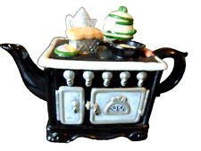 Vintage 1993 OCI Homestead Stove Tea's Brewing Tea Pot NEW picture