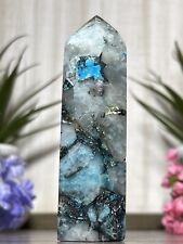 MALACHITE CHRYSOCOLLA SHATTUCKITE QUARTZ TOWER - Crystal Point Mineral Quattro  picture