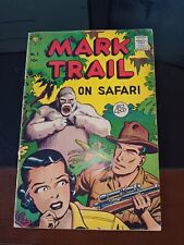 MARK TRAIL ON SAFARI #5 (1959) Silver Age Jungle Action Ed Dodd COVER VG picture