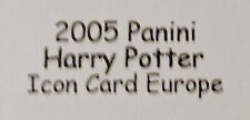 2005 Panini Harry Potter Icon Europe Harry Potter Daniel Radcliffe picture