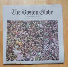Boston Celtics Championship Duck Boat Parade Boston Globe Newspaper 6-22-24 picture