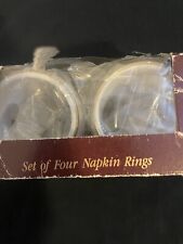 R. Morgan Collection. Napkin Rings. New Open Box. Kitchen. Christmas. Dining picture