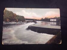 Coleraine Falls of the Bann Northern Ireland Vintage Color Postcard Posted 1906 picture