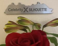 Large CELEBRITY SILHOUETTE Cruise Ship Magnet - BRAND NEW - NEVER USED picture