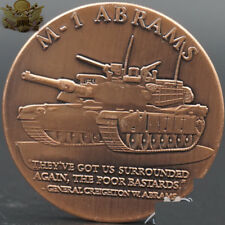 M-1 Abrams Main Battle Tank / US Army Military Challenge Coin Collectible Gift picture