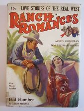 Ranch Romances Pulp v. 79 #1, First March, 1938  VG picture
