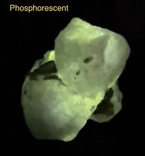 Fluorescent Yellow Phosphorescent Apatite Crystals Cluster @AFG. 430 Carat picture