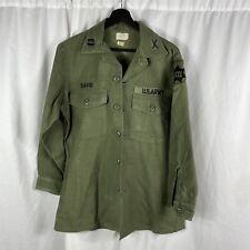 Vietnam War Named Officer Patched Shirt 7th Corps Rangers picture