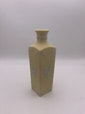 Vintage Wedgwood Jasperware Yellow Primrose Bud Vase, 5 1/2