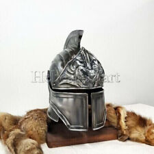 Blackened 18 Gauge Steel Medieval Legionnaire Fantasy Helmet gift item picture
