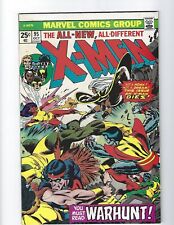 X-MEN #95 - VF+ 8.5 - 1975 - 3RD NEW X-MEN - COCKRUM - LOW $169 B.I.N  picture
