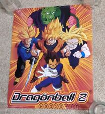 Vintage Dragon Ball Z Poster 2000 Licensed Anime Funimation Impact Vegeta DBZ picture