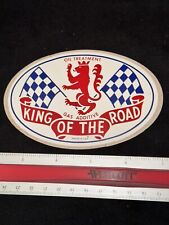 Vintage King Of The Road Sticker 1970’s NHRA OCIR picture