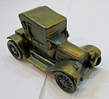 Vintage 1970s Banthrico USA Metal Old 1915 Chevrolet Coupe Car Coin Bank FREE SH picture