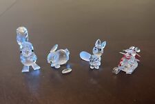 Vintage Retired Swarovski Crystal Squirrel, Rabbit, Fox & Mice For Repair Parts picture
