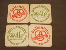 VINTAGE 1 OPEN  PACKAGE (APPROX 100) 1968 BALLANTINE  BEER BAR DRINK  COASTERS picture