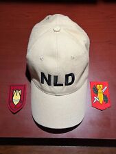 Netherlands TFE-11 EOD Patches & Hat TASK FORCE ARMY DUTCH MILITARY AFGHANISTAN picture