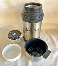 Vintage Starbucks Stainless Steel Big Mouth Travel Thermos...GEORGOUS picture