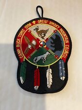 CAMP BUCK TOMS 1996 PATCH LOOPED * GREAT SMOKEY MOUNTAINS COUNCIL BSA picture