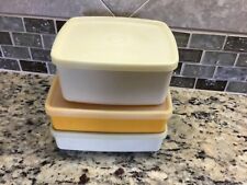 2 Sandwich Keeper 1 Square Freezer Containers Tupperware Storage 311 670 picture