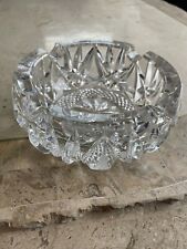 Ornate Crystal Ashtray Antique Style picture