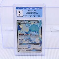 A6 Pokemon TCG Hidden Fates Glaceon GX SV55/SV94 CGC 9 Mint picture
