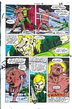 Original 1977 Green Arrow color guide art: World's Finest 245 Production artwork picture