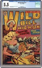 Wild Bill Hickok #1 CGC 5.5 1949 4339857021 picture